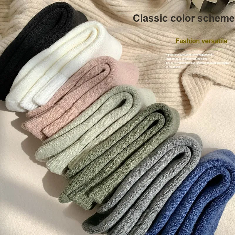 MIIOW Mid Calf Socks Men's 5 Pack-5