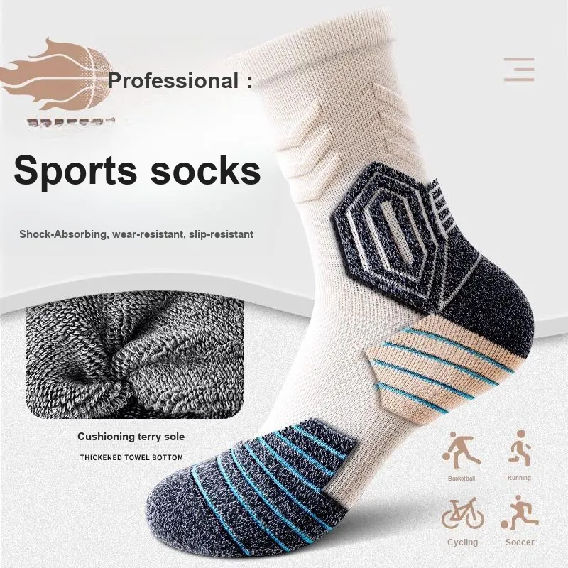Taste The Color Basketball Socks Unisex 3 Pack-22