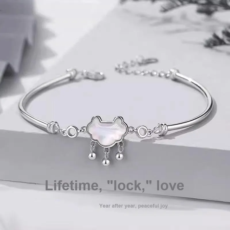 CLARKIA FLOWER 925 Sterling Silver Bracelets Women's-1
