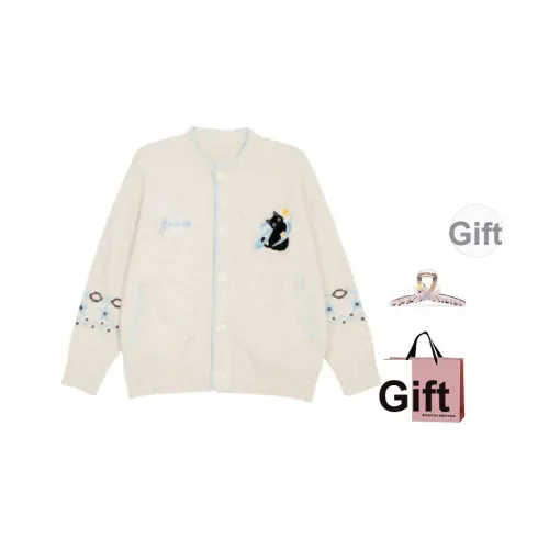 BAIDAIFEI Абрикос С подарками Заколка-краб + Эксклюзивная сумка для покупок Женская Трикотаж