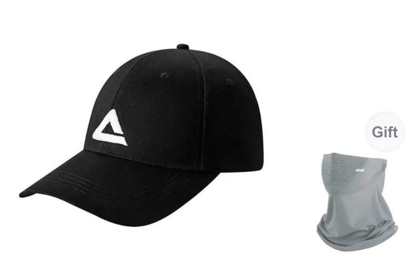 PEAK Cotton Baseball Caps Unisex Multiple Colors-5