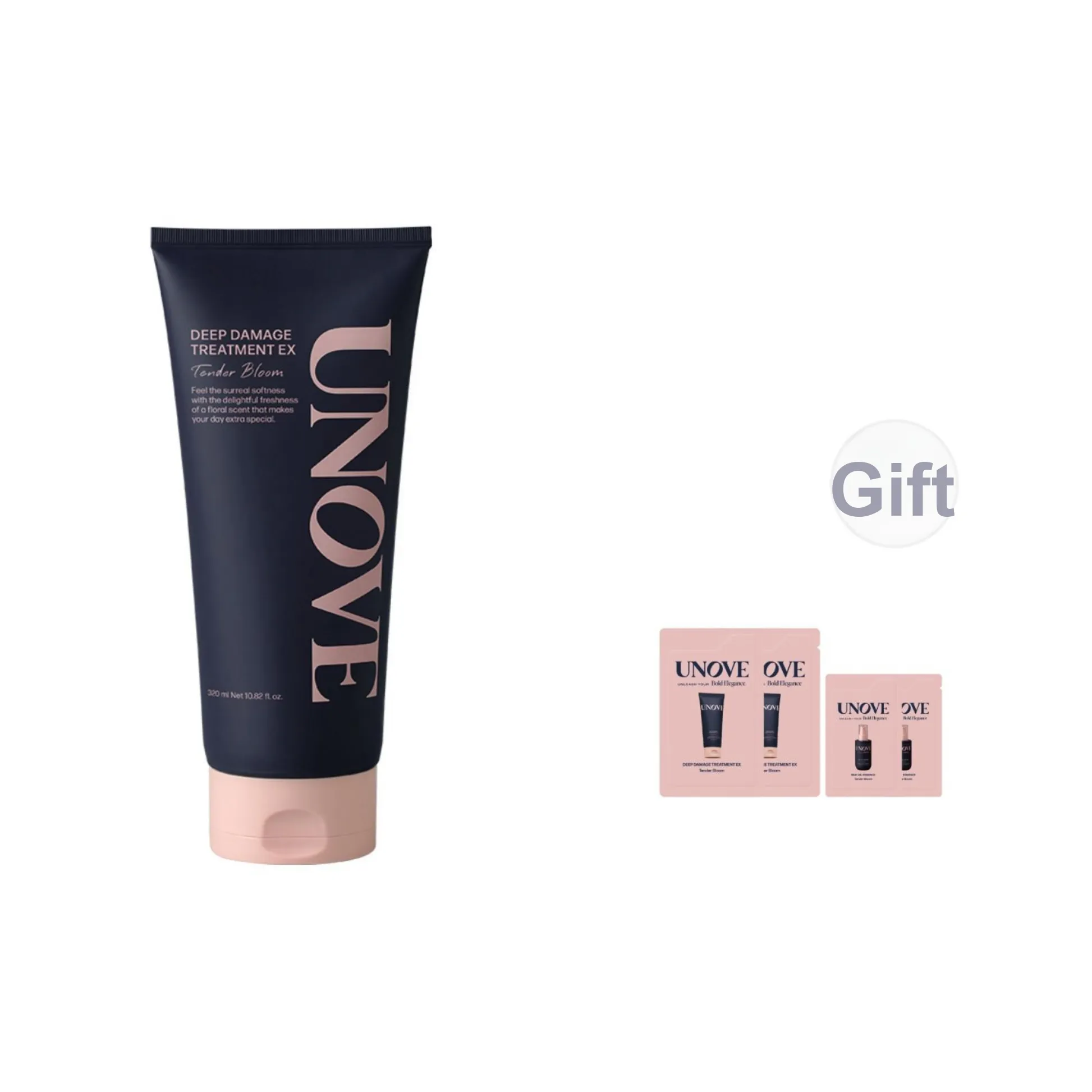 UNOVE Miki PICK'S Мягкий Noie Импортированный из Кореи Глубокая восстанавливающая маска для волос Сглаживающий уход за волосами Увлажняющий 320 мл