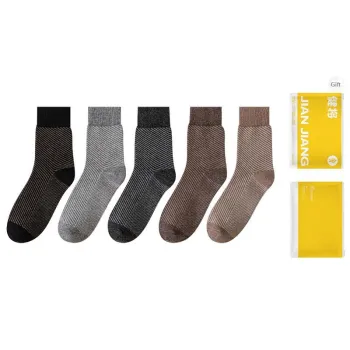Master Mid Calf Socks Men's Shopping Bag Combo Set