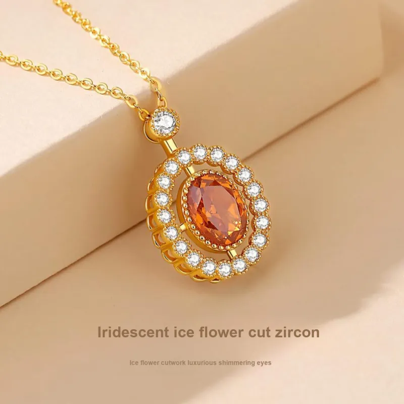 Otoshi S925 Silver Necklaces Women's Bestie/Couple Love Confession Birthday Anniversary Love Confession Gift-4