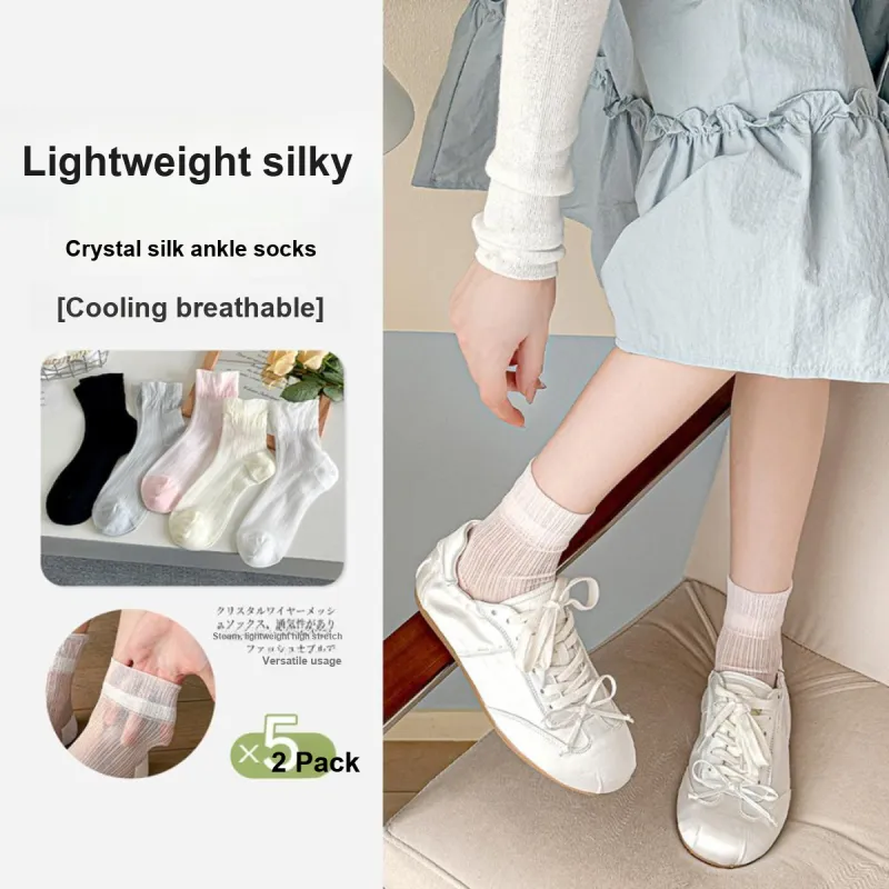 AUGUST Ankle Socks Women's 5 Pack-1