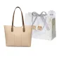 Ecru+Shopping Bag