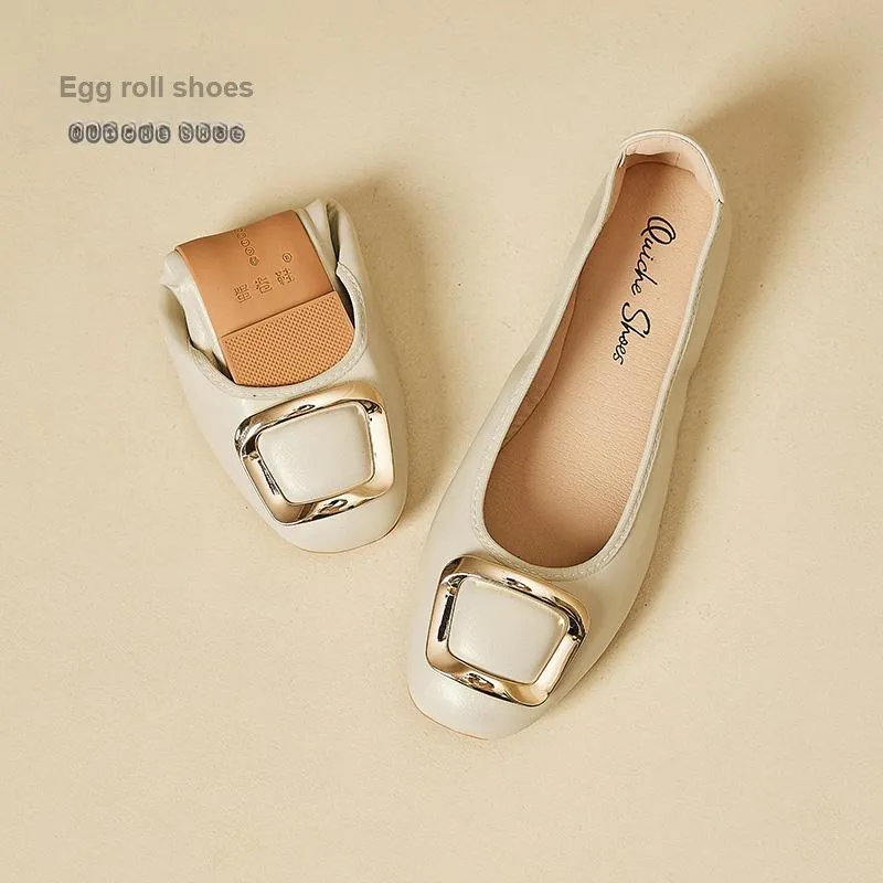 QUICHESHOES Casual Single Shoes Women's-4