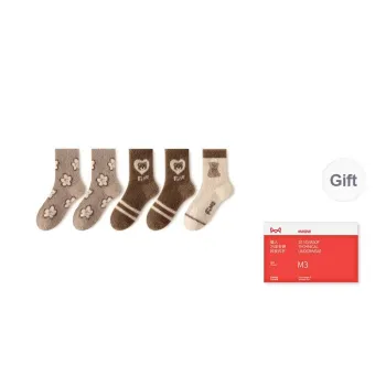 MIIOW Trend Party Series Mid Calf Socks Women's