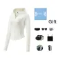 White (White Sun Protection Clothing+Gray Sleeve Covers+Face Mask+Sun Protection Hat+Socks+Sunglasses+Eyeglass Case+Camisole)