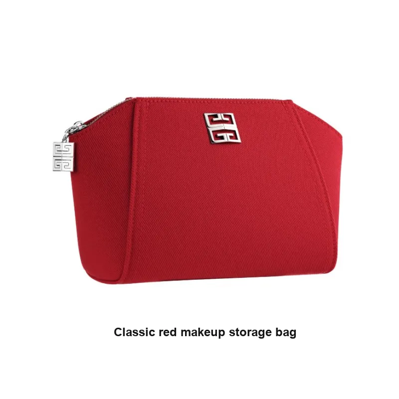 Givenchy Classic Red Makeup Storage Bags Portable-2