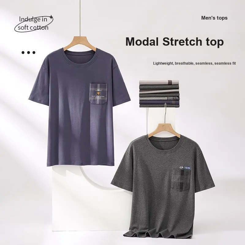 FENTENGCARE Men Pajama Tops-6