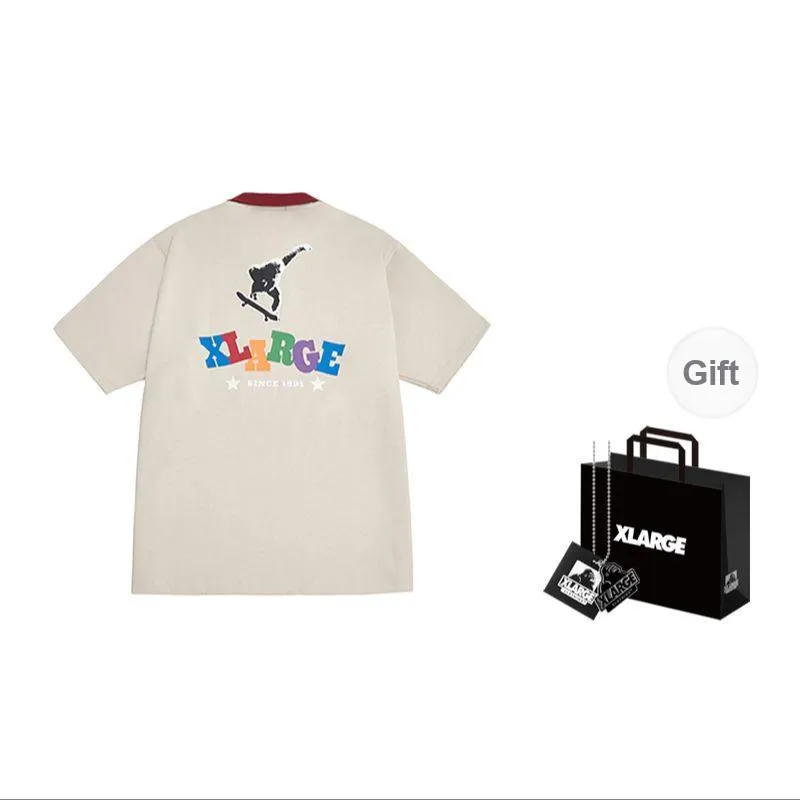 XLARGE NEW IN OG Streetwear Revival Series Polo Shirt Unisex Shopping Bag Black-4