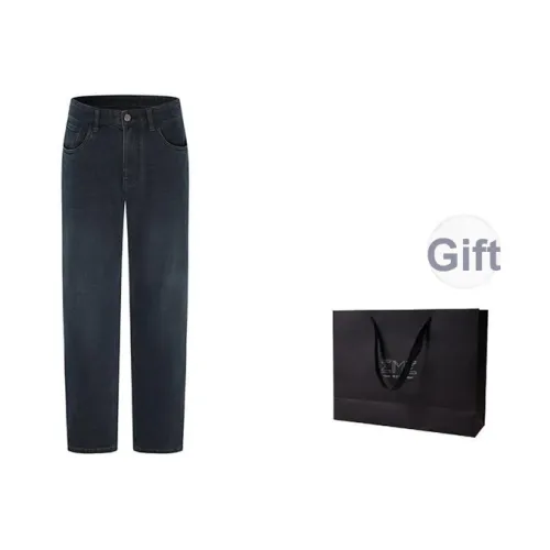 EMZ Темно-синий синий сумка для покупок мужские джинсы