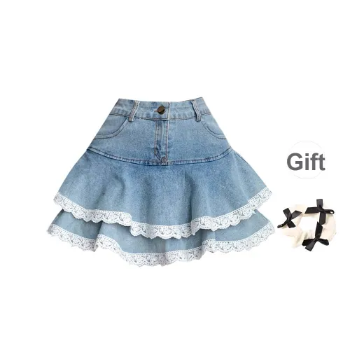 TURN UP Denim Short Skirts Women's