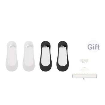 XIA.WA.ZHI.XIU No Show Socks Women's Box 4 Pack