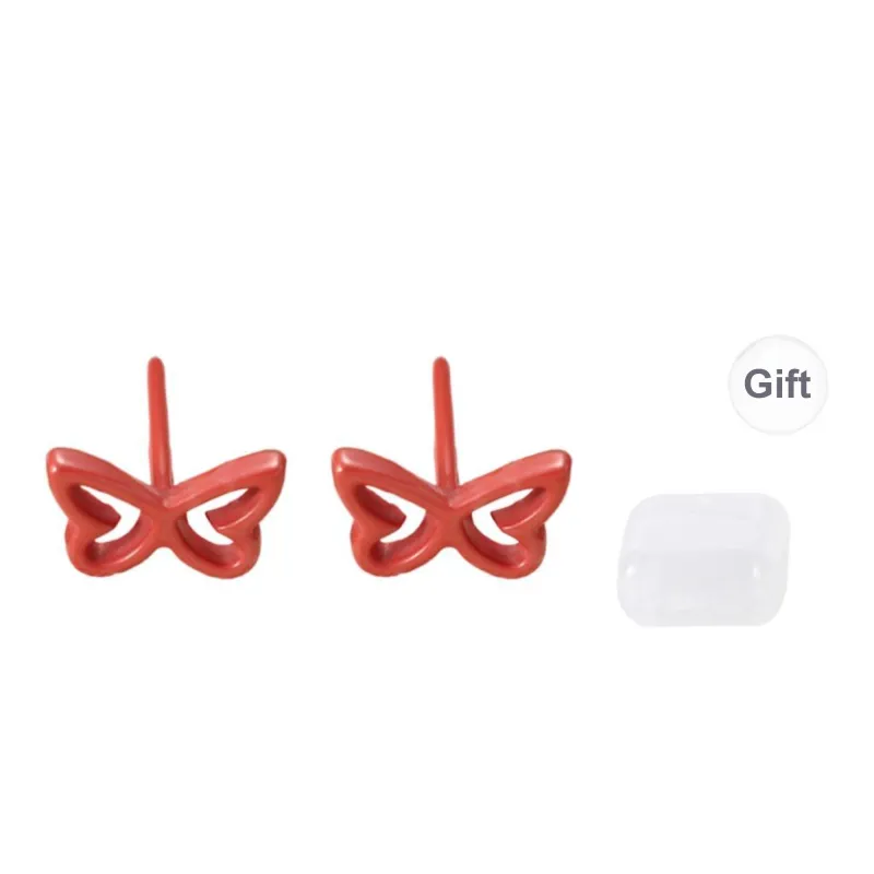 Shiban Ceramic Stud Earrings Unisex-12