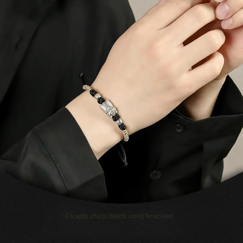 LAOYINJIANG S925 Silver Bracelets Men's-2