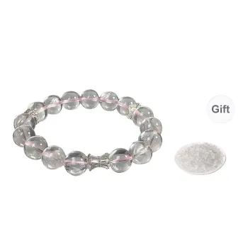 LUXLINE Crystal Jade Bracelets Women's