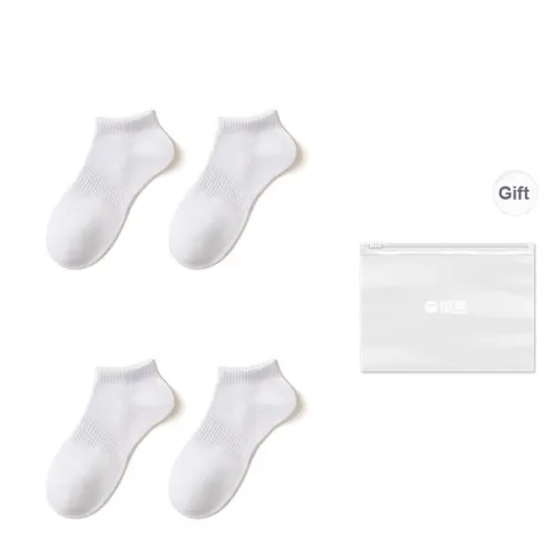 Temooues Ankle Socks Unisex Shopping Bag 2 Pack