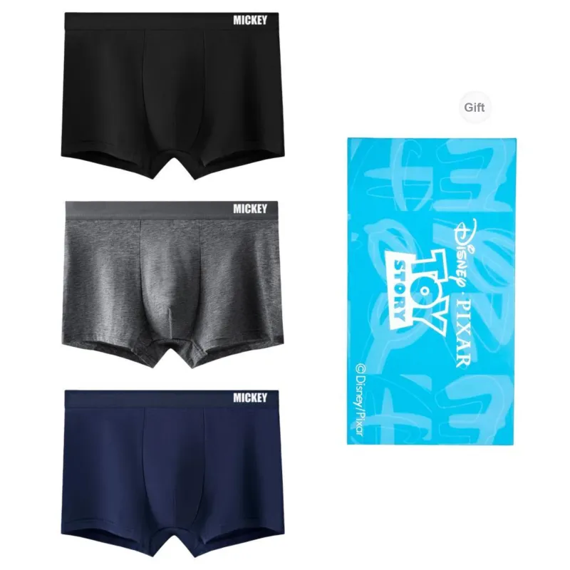 Disney Mickey Series Underpants Men's Gift Box Combination-10