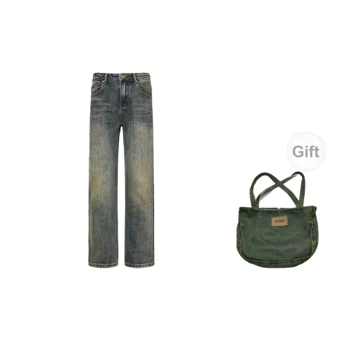 GTRG Jeans Unisex Nostalgic Blue Comes With A GTRG Denim Tote Bag