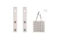 Milk Tea (Beige Yellow) Extension Strap 23cm (1 Pair)