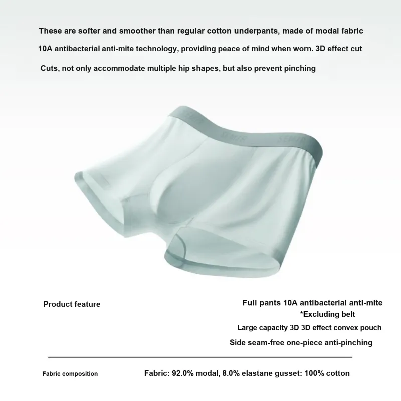 SEM/R Underpants Men's 3 Pack Shopping Bag-12