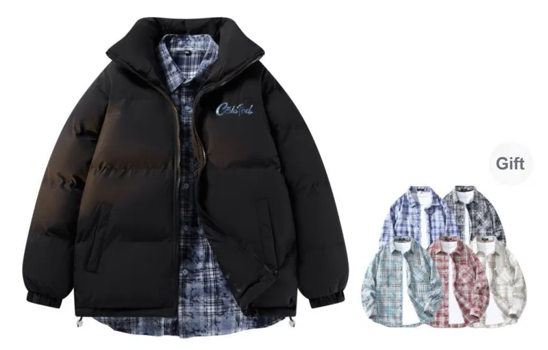 CSKS Puffer Jackets Unisex-31
