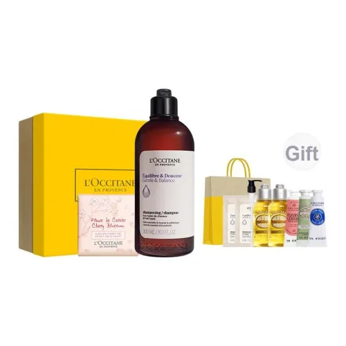 L'OCCITANE Pure Травяной Шампунь Чистка 300 500 мл Подарочная Коробка Набор Одежды