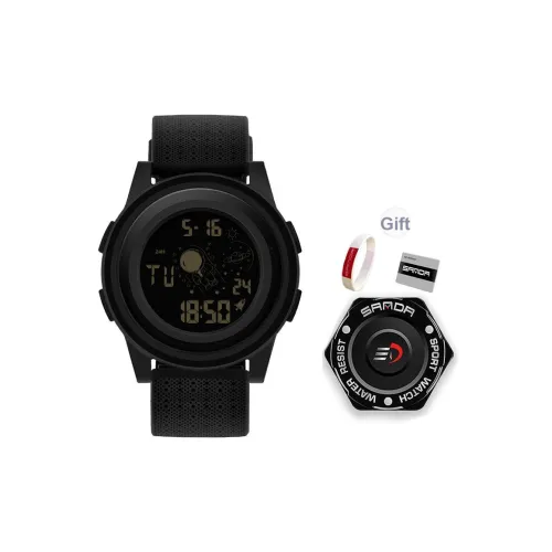 Sanda Electronic Механические часы Мужские часы Серый циферблат