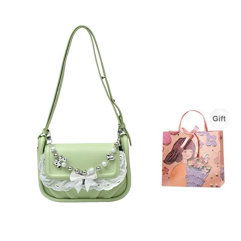 PARK DANCE PU Shoulder Bag Regular Women's Pink/Purple/White/Green/Black-10