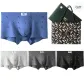 Print 4 Pack Box Included (Medium Blue+Dark Gray+Navy Blue+Light Heather Gray)