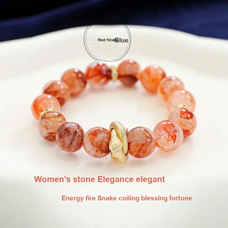Long Fu Crystal Bracelets Women's-1