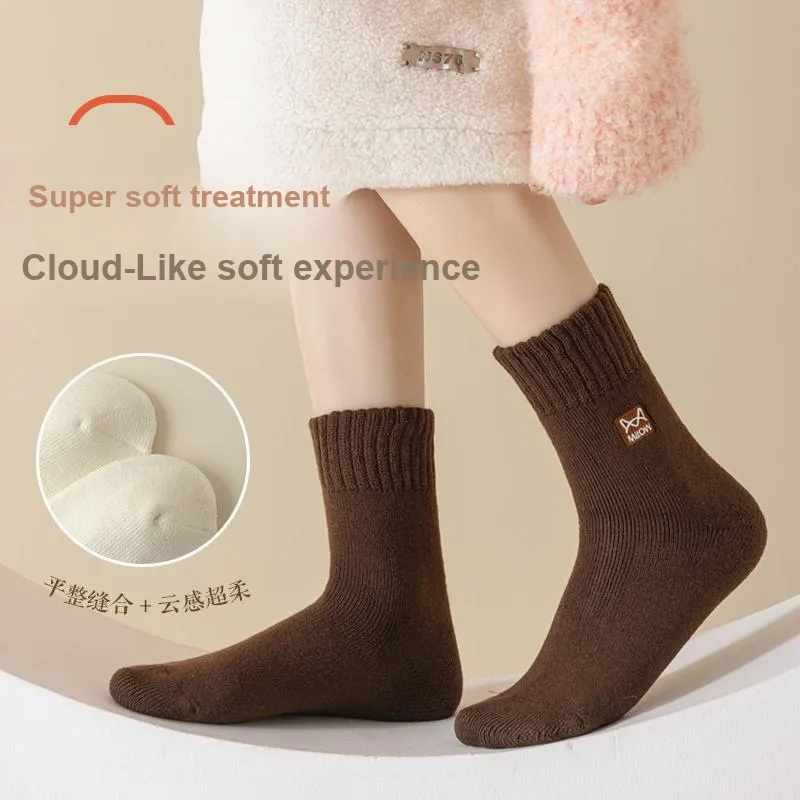 MIIOW Mid Calf Socks Unisex 5 Pack-8