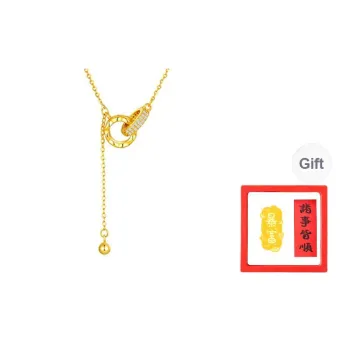 Chongqing Gold Store S925 Silver Necklaces Women's