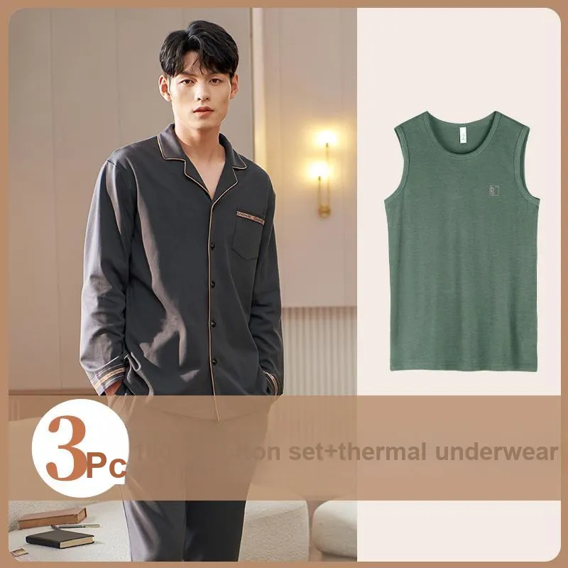 Xuan Liang Men Pajama Sets-5