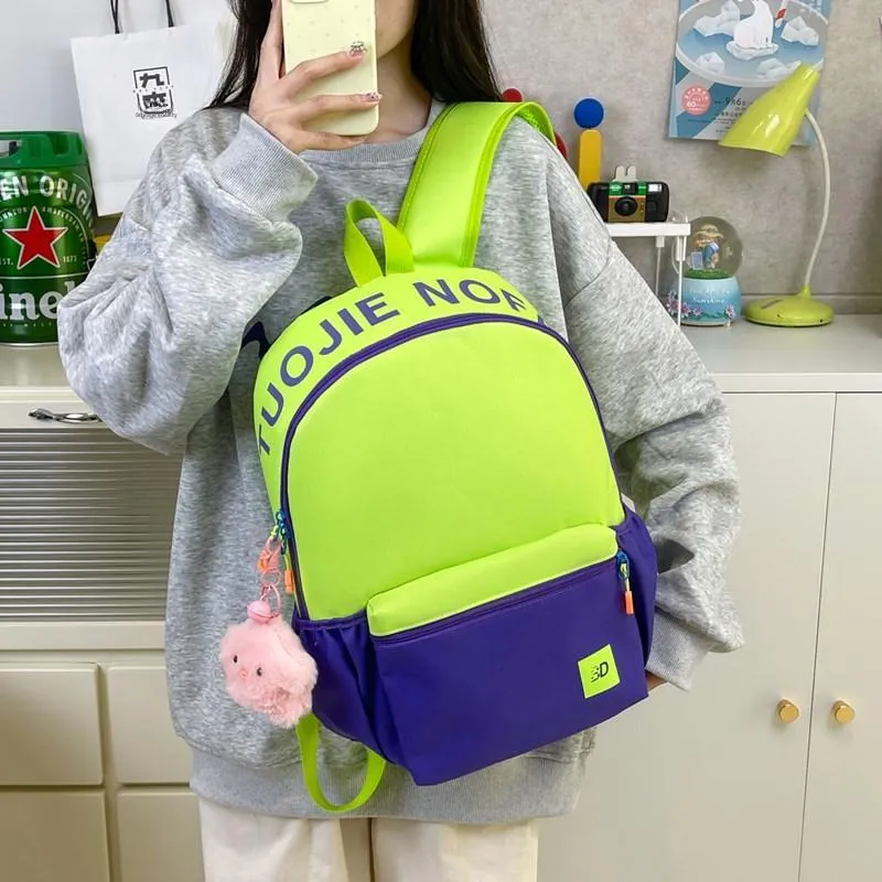 BAODIDAISHU Oxford Backpack Unisex Multicolor-7