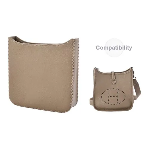 CHENGENG Овчина Сумка Вкладыш Женские Слоновой серый