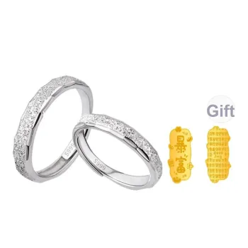 ICEKID 999 Fine Silver Rings Unisex