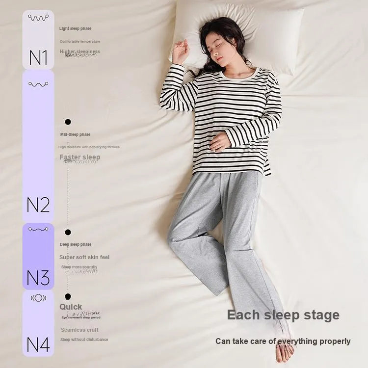 JINGYUN Deep Pajama 70 Pajama Set Women's-9