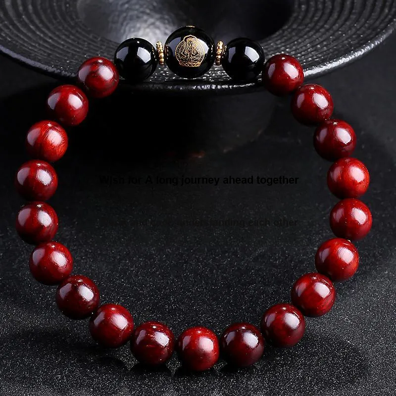 MUSHENGYUAN Rosewood Bracelets Unisex-11