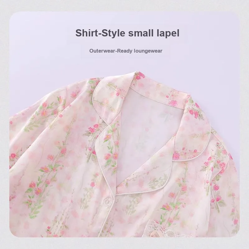 Shanghai Story Pajama Set Women's Gift Box Set Pink-1