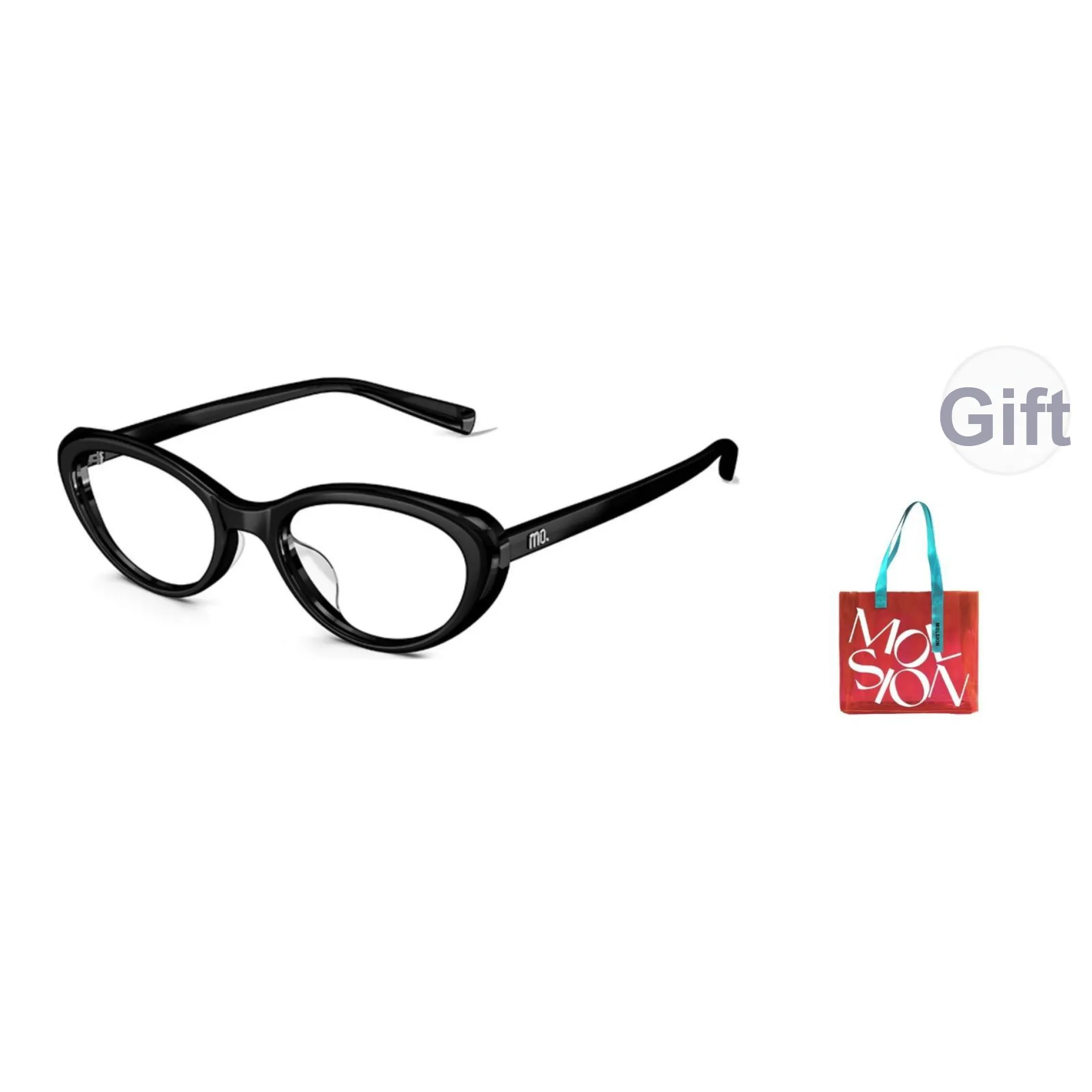 MOLSION Plate OPTICAL Очки Unisex POIZON Exclusive Сумка для покупок включена
