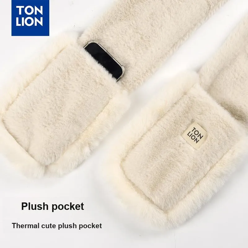 Tonlion Polyester Hoods & Plush Hats Unisex-4