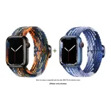 Apple Woven Strap-Camouflage * Blueberry