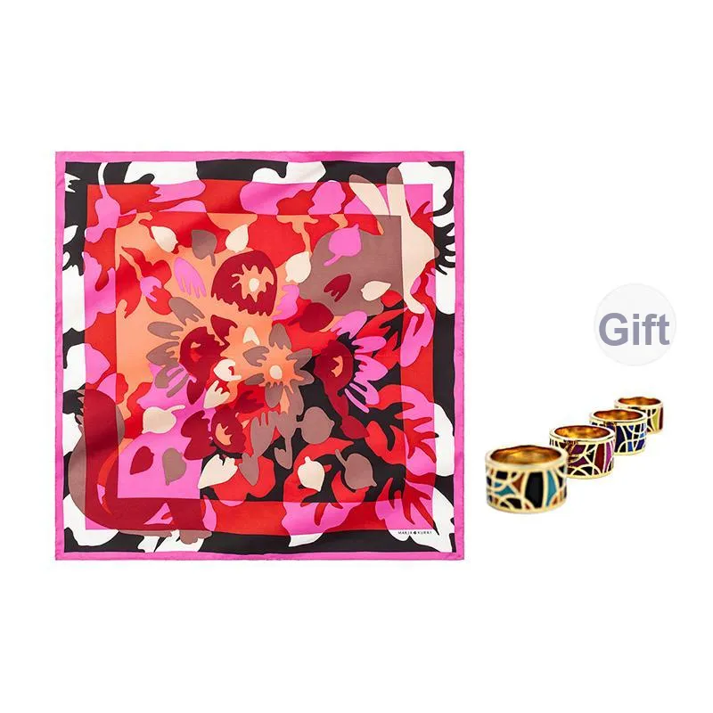 MARJAKURKI Square Scarf Women's-9