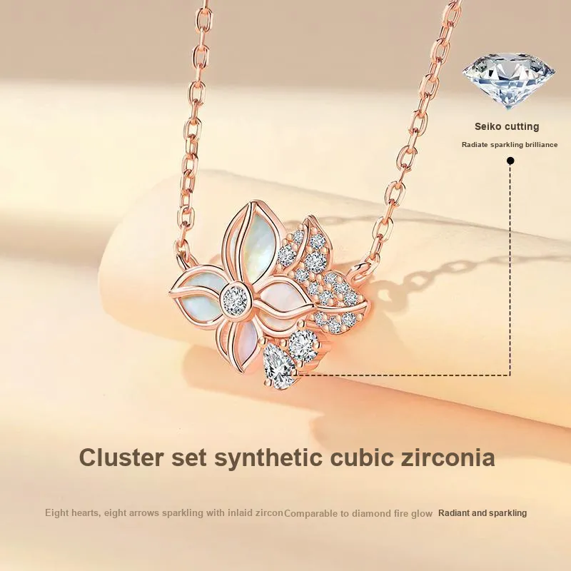 Schloney 925 Sterling Silver Necklaces Women's-4