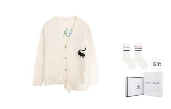 Charlie Luciano Sweater Unisex White