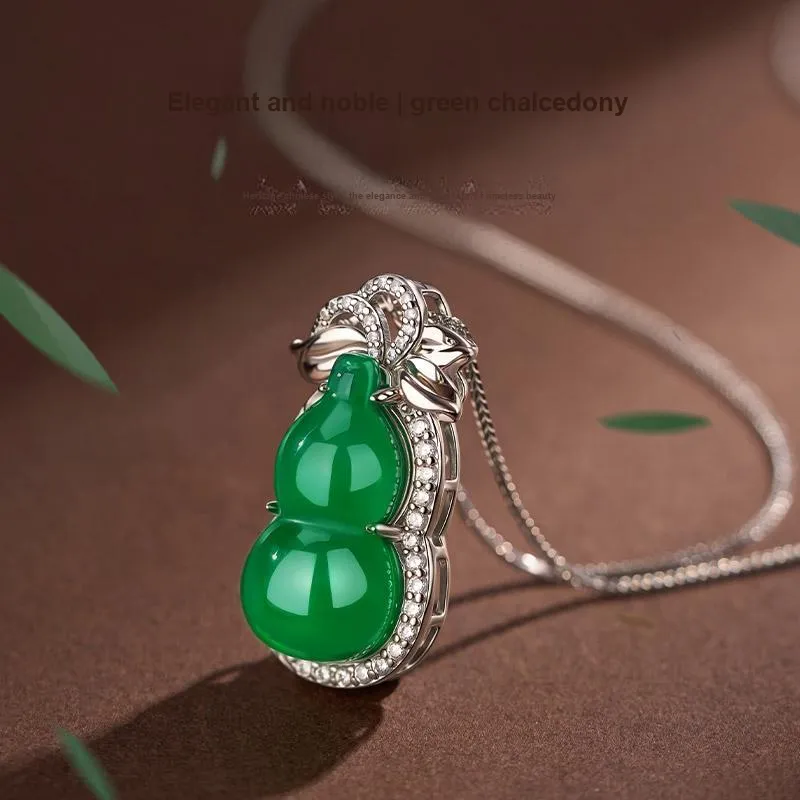 YINCHIE Chalcedony Necklaces Women's-2