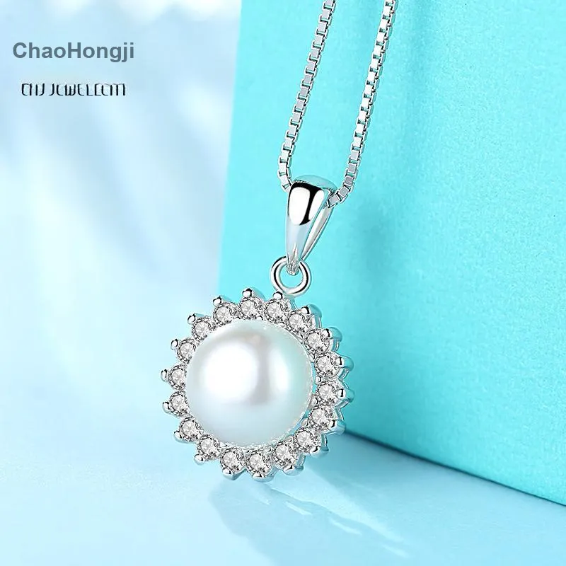 CHAOHONGJI Pearl Pendants Women's-2